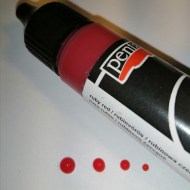 rubinvörös dekortoll